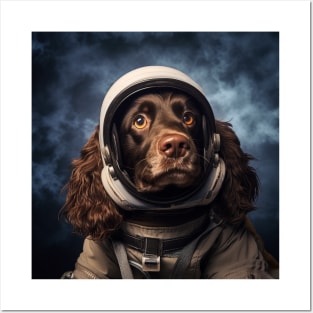 Astro Dog - Boykin Spaniel Posters and Art